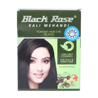 Black Rose Natural Black Kali Mehendi 5 X 10g Buy Online At