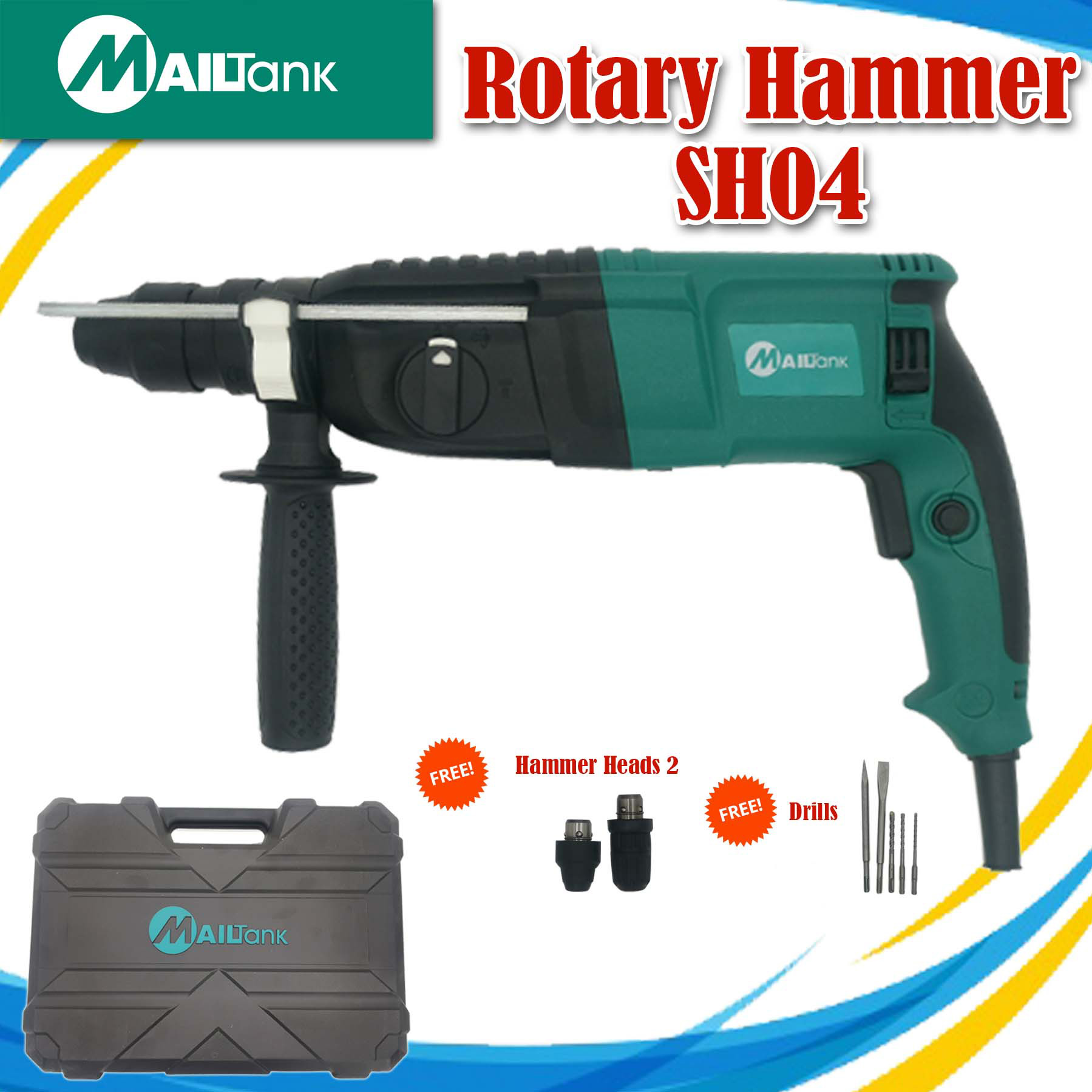 Mailtank rotary deals hammer